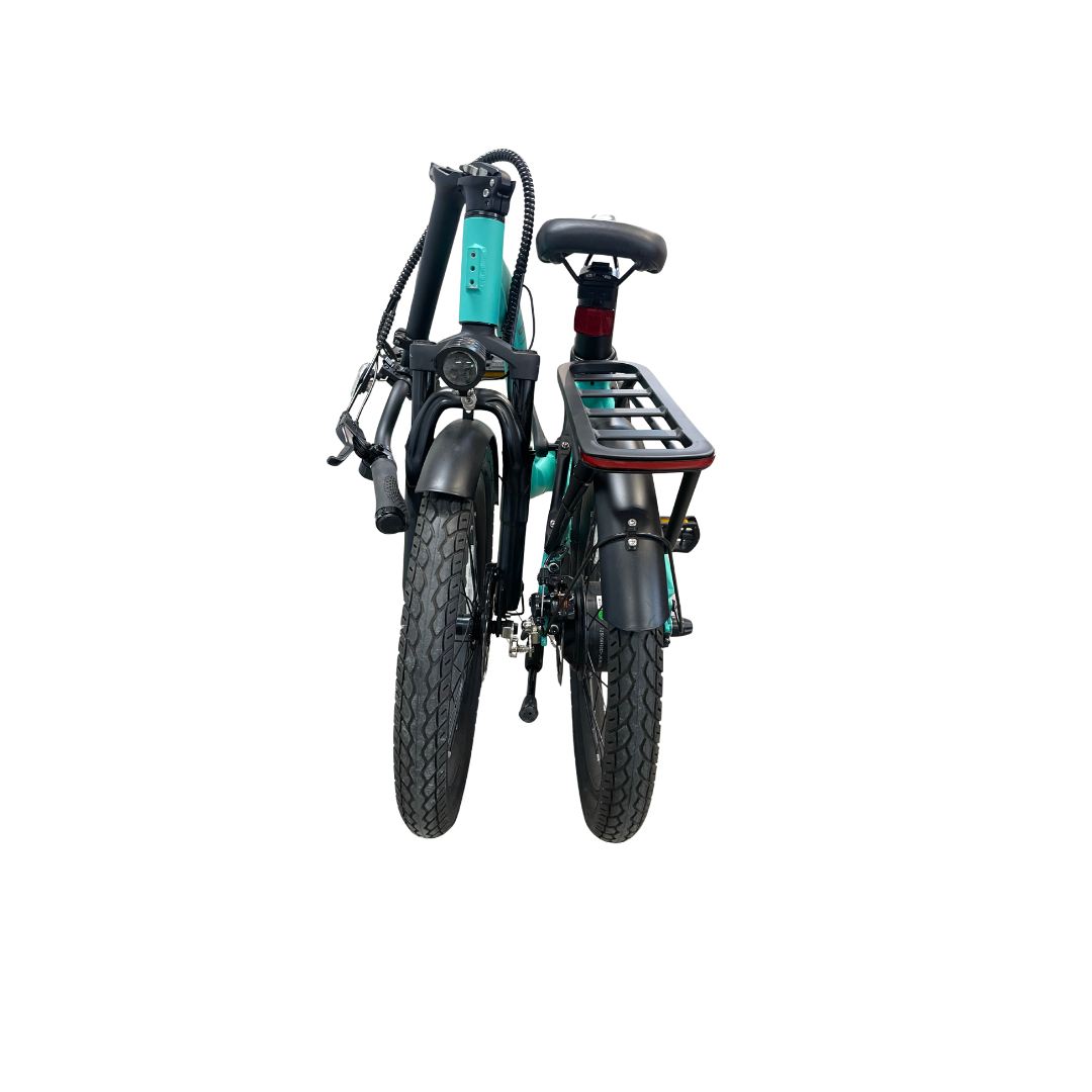 LR250 Low-Rider Faltrad mit Elektroantrieb – Türkis