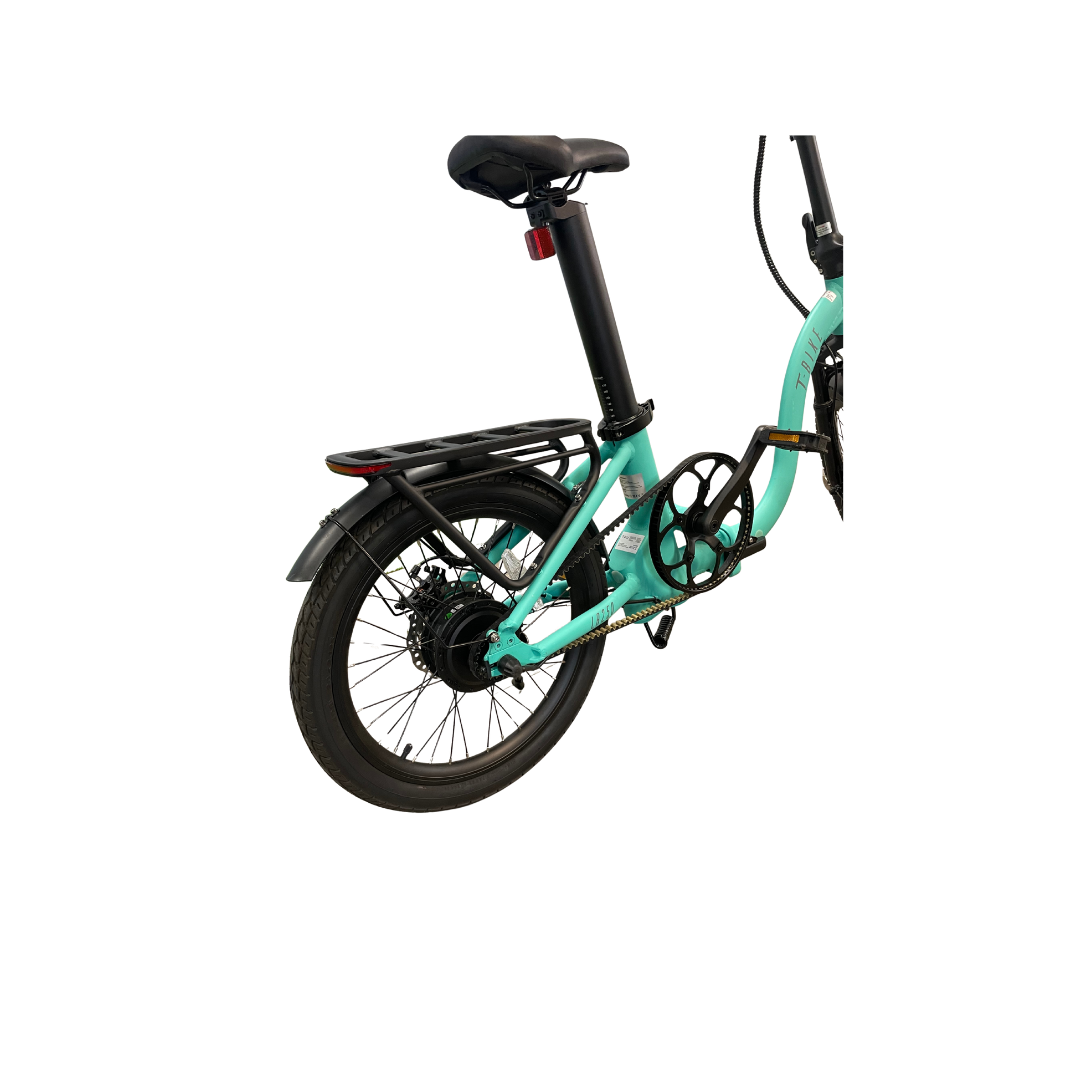 LR250 Low-Rider Faltrad mit Elektroantrieb – Türkis