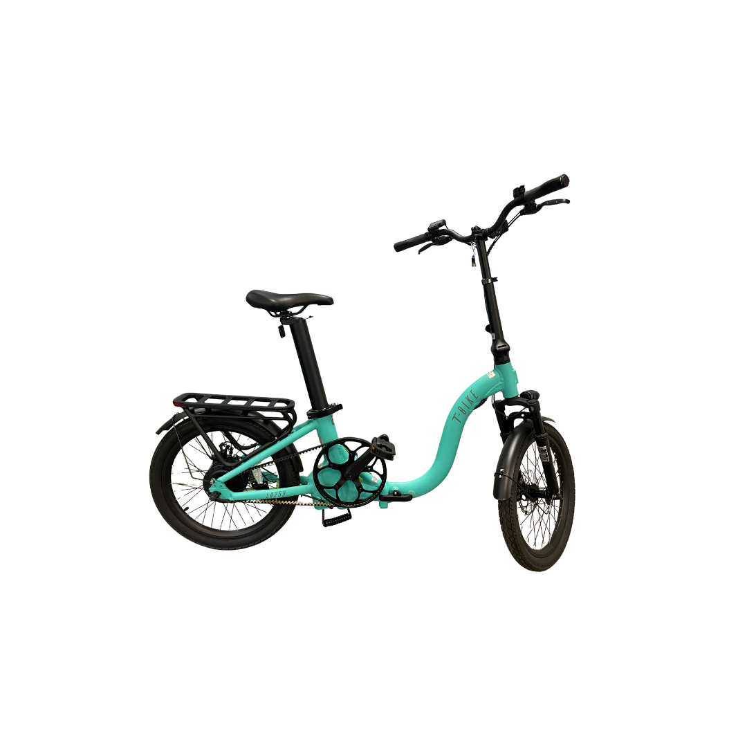 LR250 Low-Rider Faltrad mit Elektroantrieb – Türkis