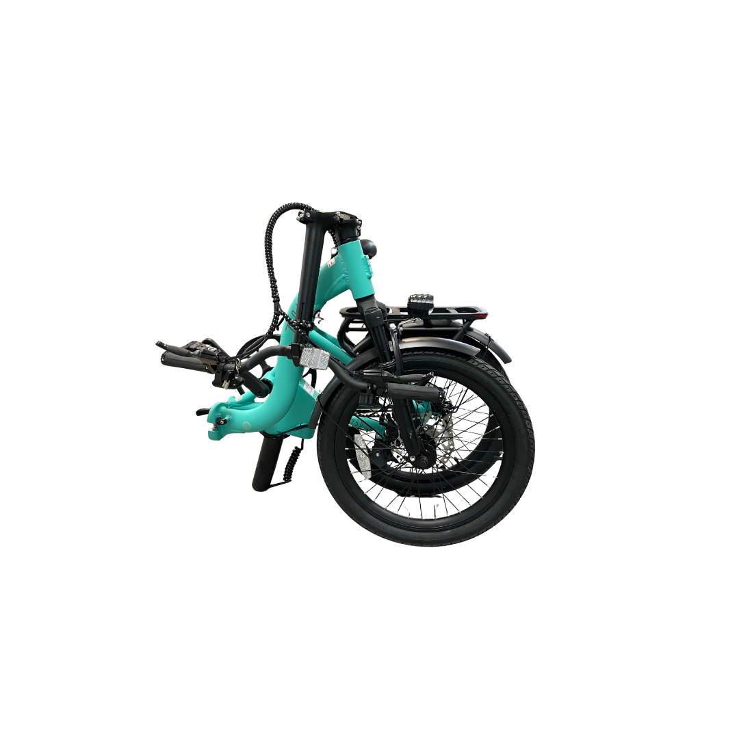 LR250 Low-Rider Faltrad mit Elektroantrieb – Türkis