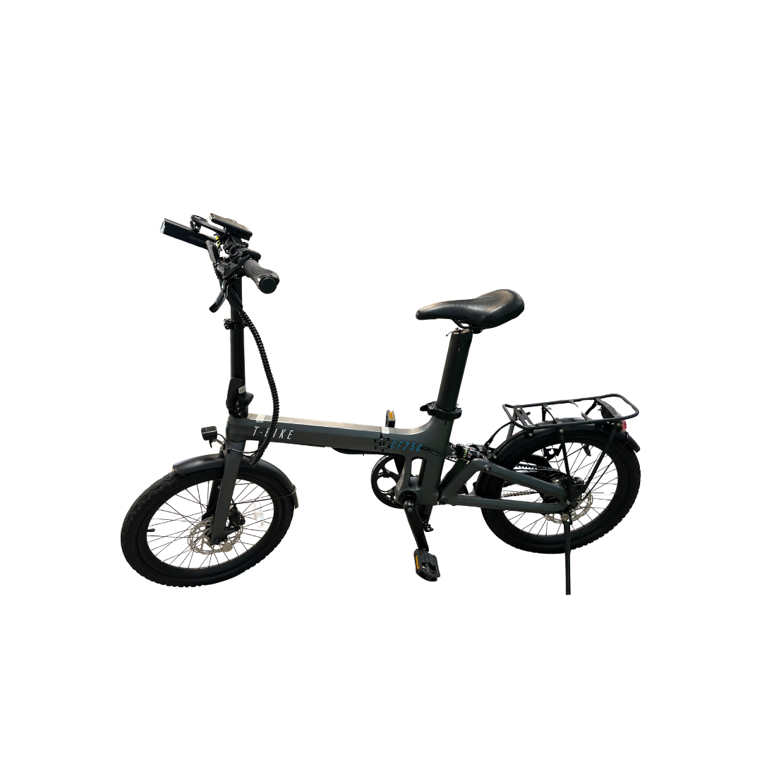 CF250 Carbonfaser-Falt-Elektrofahrrad – Anthrazit
