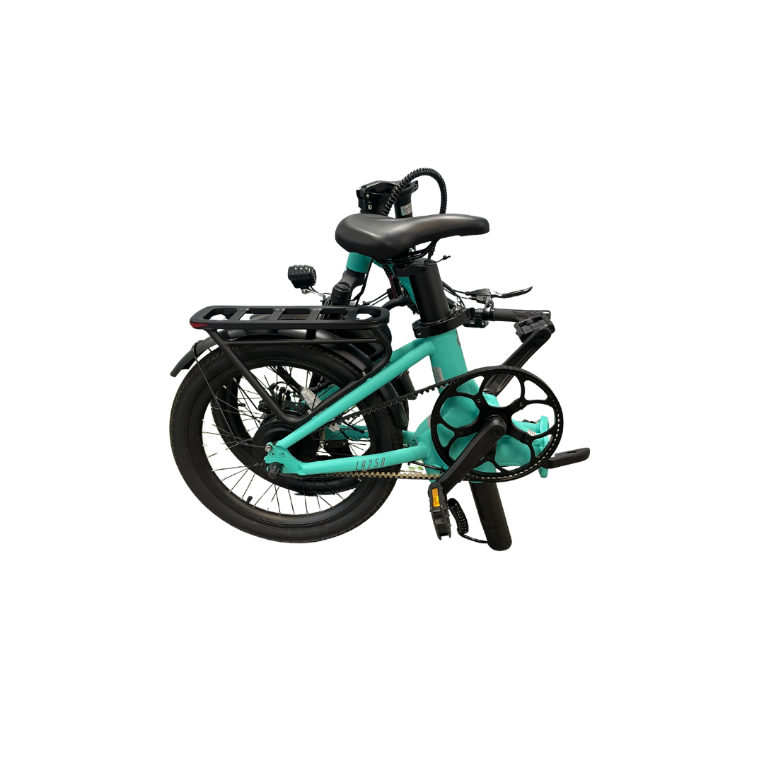 LR250 Low-Rider Faltrad mit Elektroantrieb – Türkis