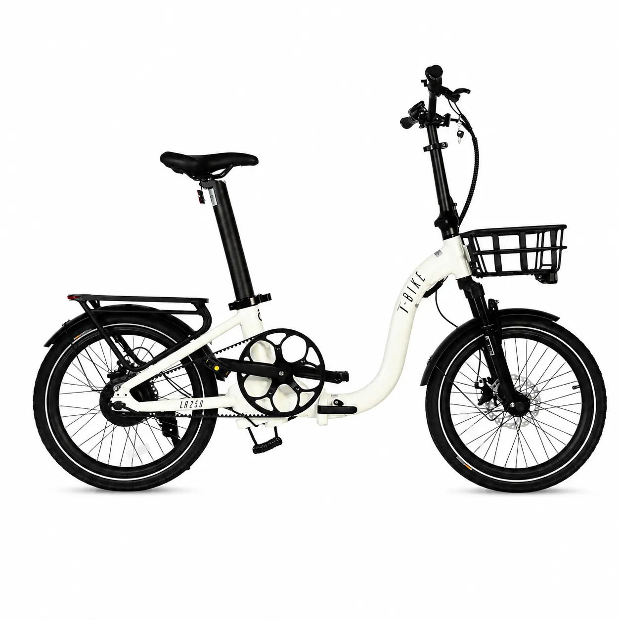 LR250 Low-Rider Faltrad mit Elektroantrieb – Creme