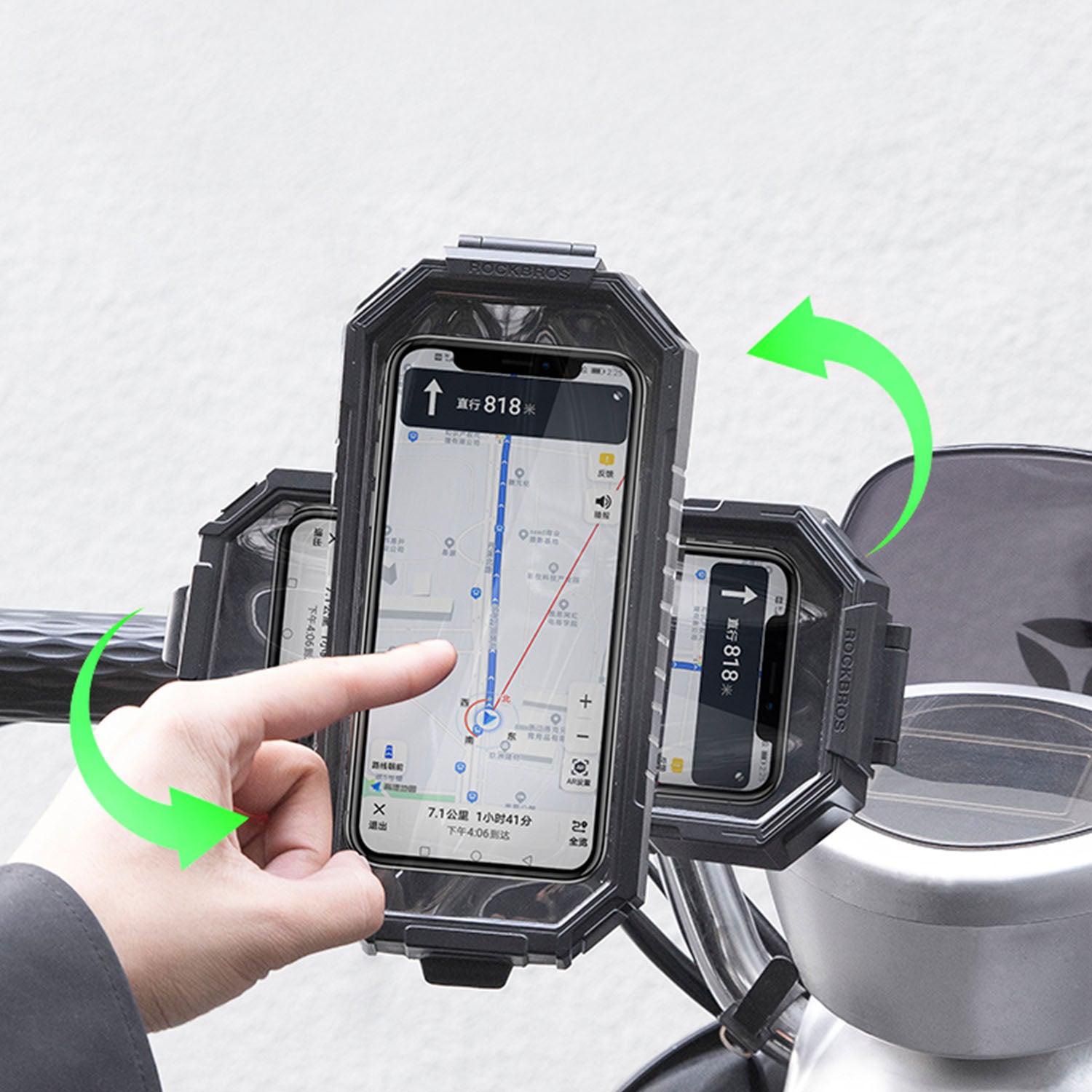 ROCKBROS Regenfester Telefonhalter
