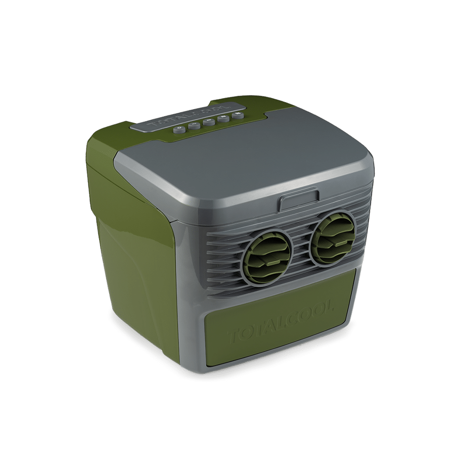 Luftkühler mit powerbank vorteilspaket – weiß/grau