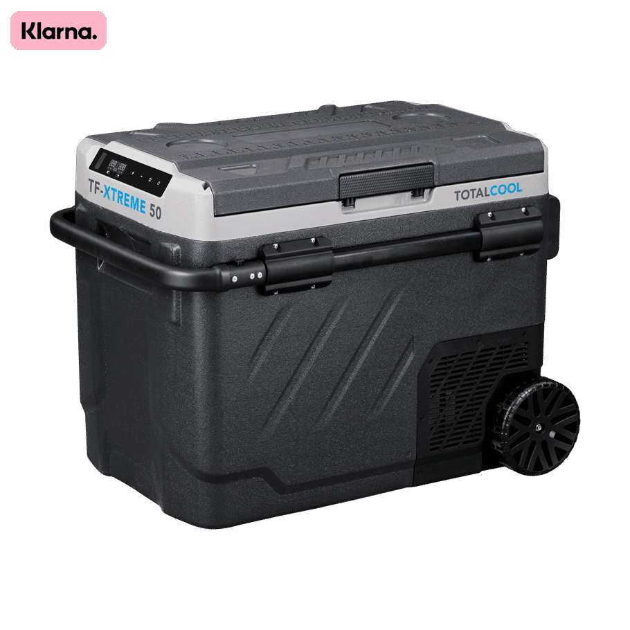TF-Xtreme 50 Tragbarer Kühlschrank mit Gefrierfach – Grau