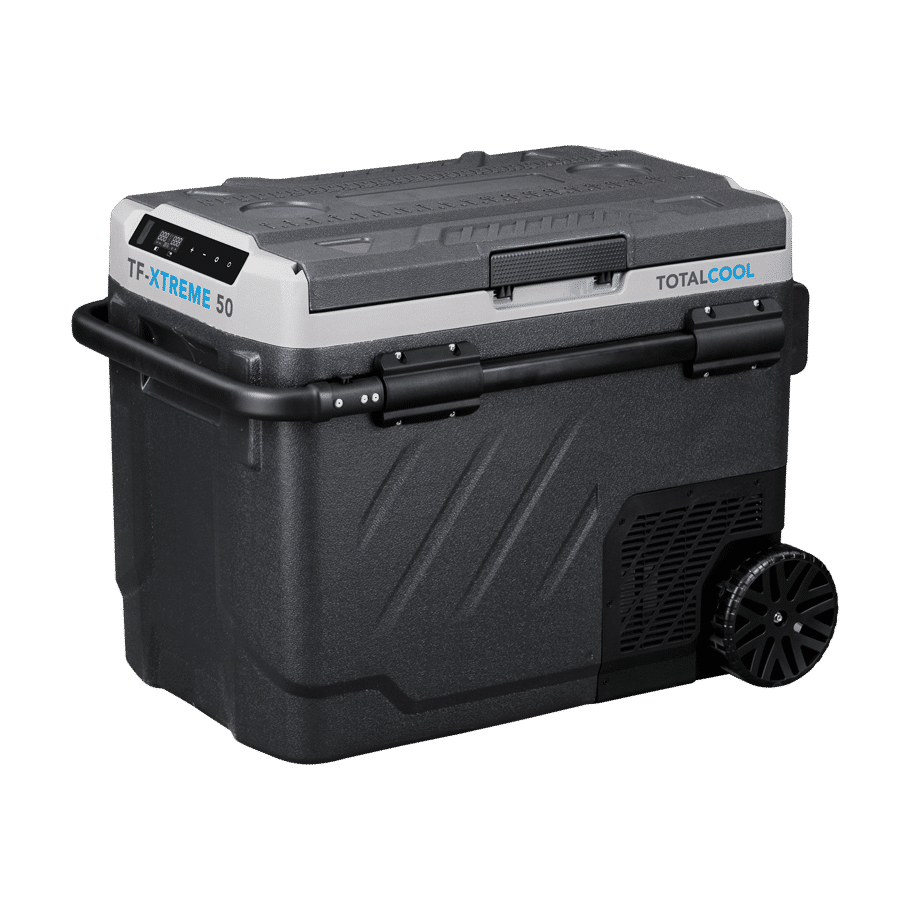 TF-Xtreme 50 Tragbarer Kühlschrank mit Gefrierfach – Tarngrün/Grau